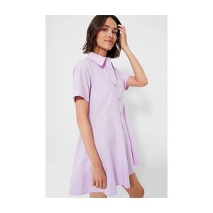 NWT New Tuckernuck Pomander Place Lilac Meryl Shirt Dress